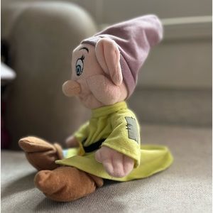 Dopey Plush Toy  7 Dwarfs of Snow White Disney Princess.